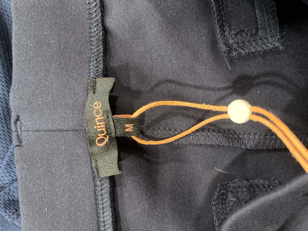 Quince Ultra-Stretch Ponte Straight Leg Pants Navy Size M - Picture 6 of 11